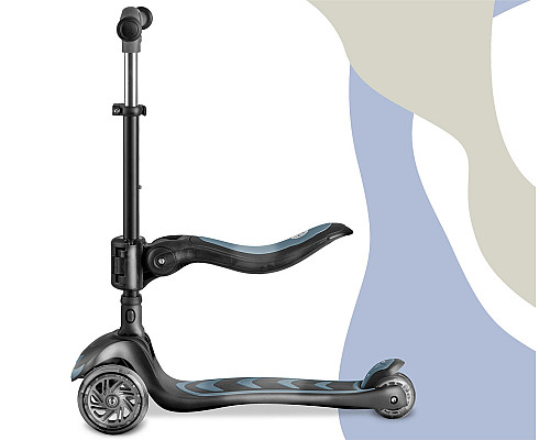 Самокат дитячий триколісний Nukido Filippo чорний