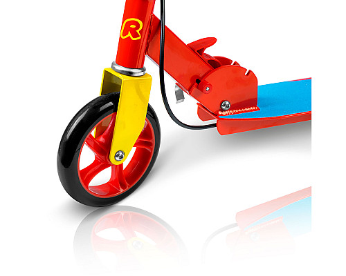 Дитячий самокат Ricokids Kodi блакитно-червоний