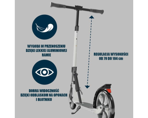 Самокат Hudora BigWheel® Advanced 205 (14153)