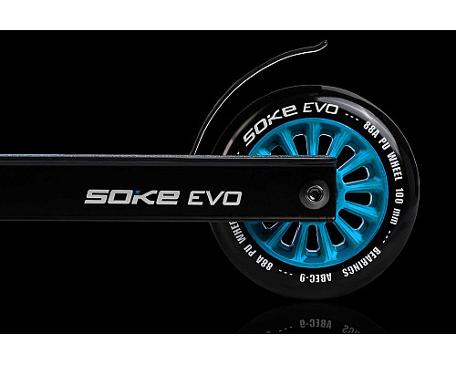 Самокат трюковий SOKE EVO чорно-синій