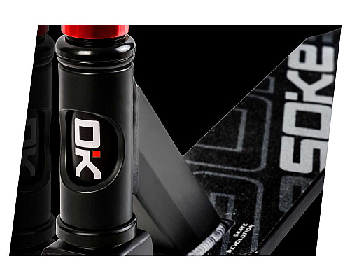 Самокат трюковий SOKE PRO червоний