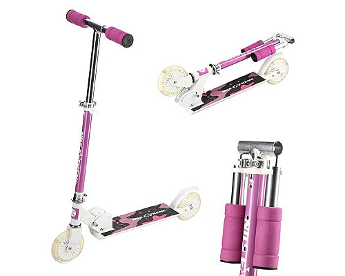 Самокат дитячий NILS EXTREME HD505 рожевий