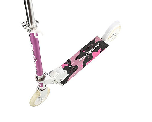 Самокат дитячий NILS EXTREME HD505 рожевий