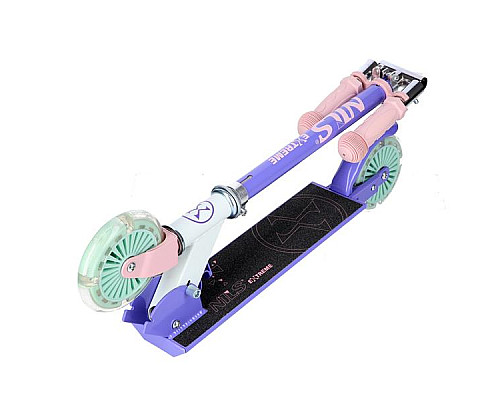 Самокат дитячий NILS EXTREME HD120L фіолетовий