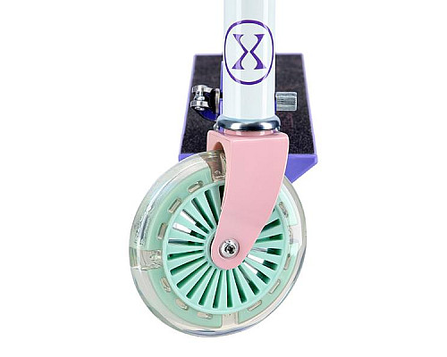 Самокат дитячий NILS EXTREME HD120L фіолетовий