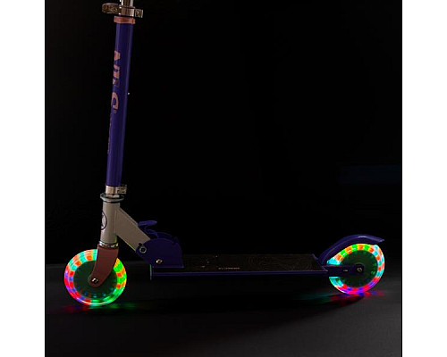 Самокат дитячий NILS EXTREME HD120L фіолетовий