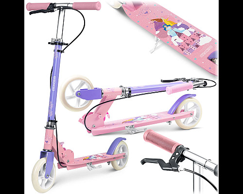 Дитячий самокат Ricokids Kodi Princess рожевий