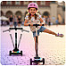 Дитячий самокат триколісний Ricokids Leddi чорний