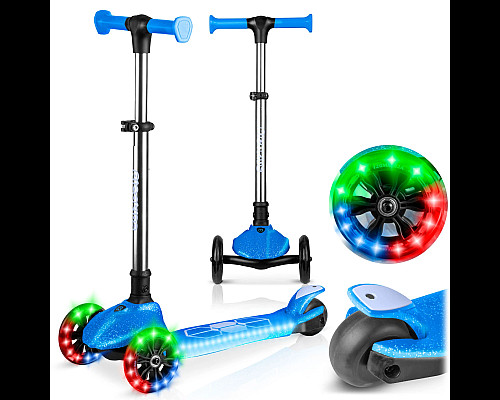 Самокат дитячий триколісний Ricokids Jelly синій