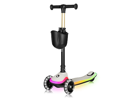 Дитячий самокат Lionelo MEY BEIGE SAND 26,5 х 60 х 64-76 см - бежевий