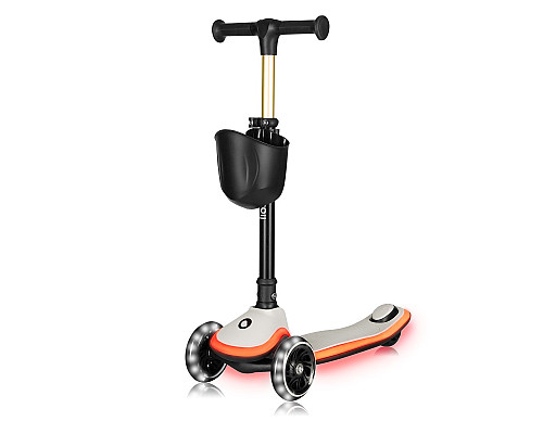 Дитячий самокат Lionelo MEY BEIGE SAND 26,5 х 60 х 64-76 см - бежевий