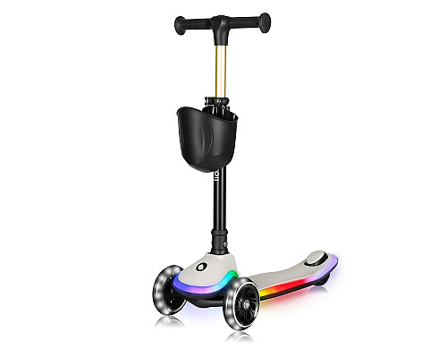 Дитячий самокат Lionelo MEY BEIGE SAND 26,5 х 60 х 64-76 см - бежевий