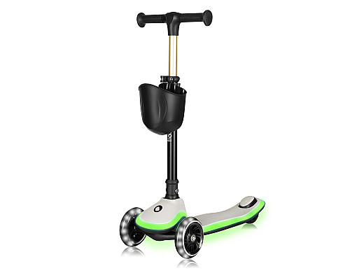 Дитячий самокат Lionelo MEY BEIGE SAND 26,5 х 60 х 64-76 см - бежевий