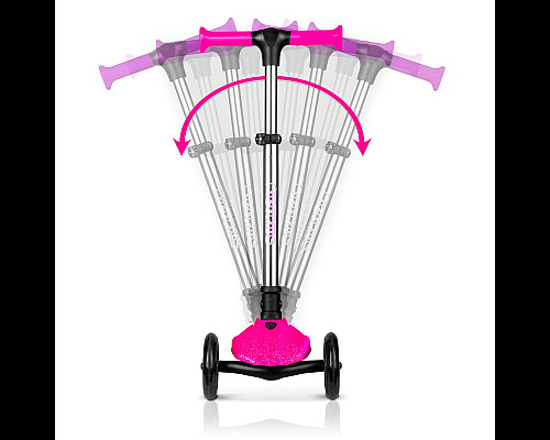 Самокат дитячий триколісний Ricokids Jelly рожевий