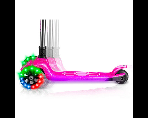 Самокат дитячий триколісний Ricokids Jelly рожевий