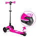 Самокат дитячий триколісний Ricokids Jelly рожевий