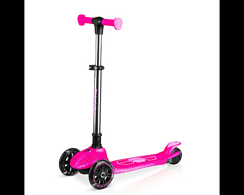 Самокат дитячий триколісний Ricokids Jelly рожевий