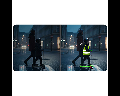 Самокат дитячий триколісний Ricokids Jelly зелений