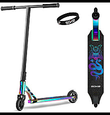 Самокат трюковий SOKE XTR Street Rainbow чорний