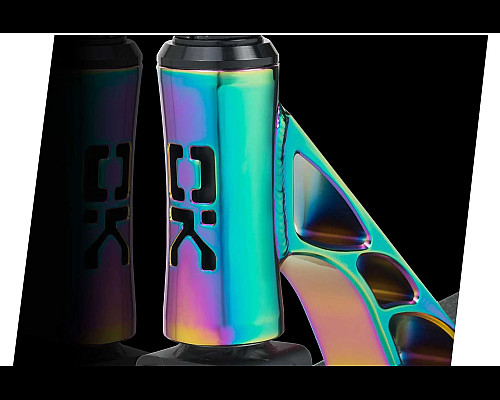 Самокат трюковий SOKE XTR Street Rainbow чорний