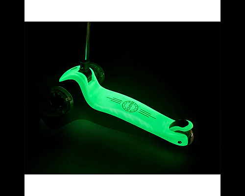 Самокат дитячий триколісний Ricokids Glow бірюзовий