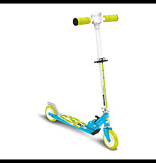 Дитячий самокат Skids Control зі спідометром зелений