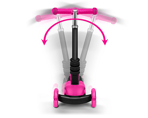 Самокат дитячий триколісний Ricokids Buggy рожевий