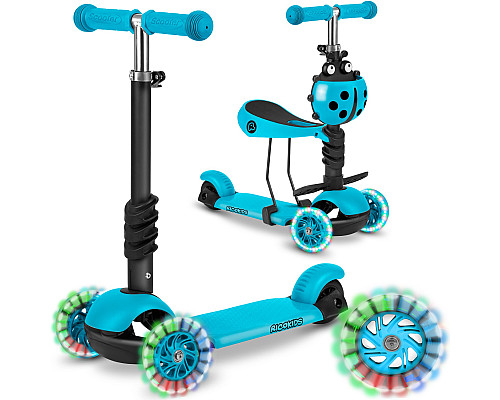 Самокат дитячий триколісний Ricokids Buggy синій