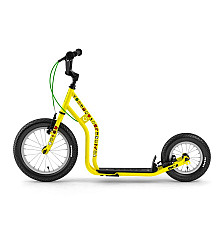 Самокат Yedoo Wzoom Emoji 16/12' - жовтий