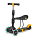 Самокат дитячий триколісний Ricokids Cubi чорно-помаранчевий