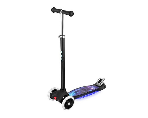 Самокат дитячий триколісний NILS FUN HLB1310 чорний