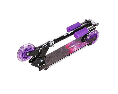 Самокат дитячий NILS EXTREME HD025 фіолетовий