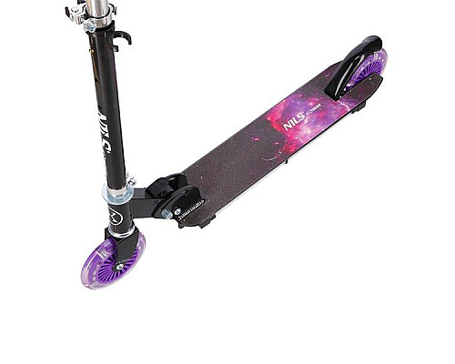 Самокат дитячий NILS EXTREME HD025 фіолетовий