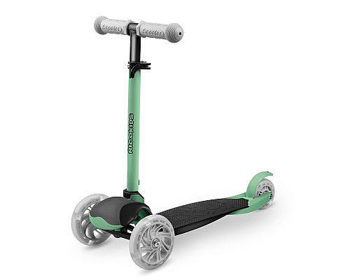 Дитячий самокат триколісний Ricokids Loco зелений