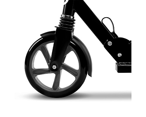 Дитячий самокат Lionelo Luca BLACK GRAPHITE