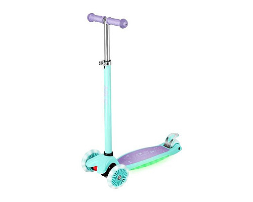 Самокат дитячий триколісний NILS FUN HLB1310 бірюзовий