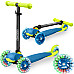 Дитячий самокат триколісний Ricokids Loco блакитно-зелений