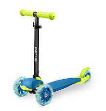 Самокат дитячий триколісний Ricokids Loco блакитно-зелений