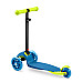 Дитячий самокат триколісний Ricokids Loco блакитно-зелений