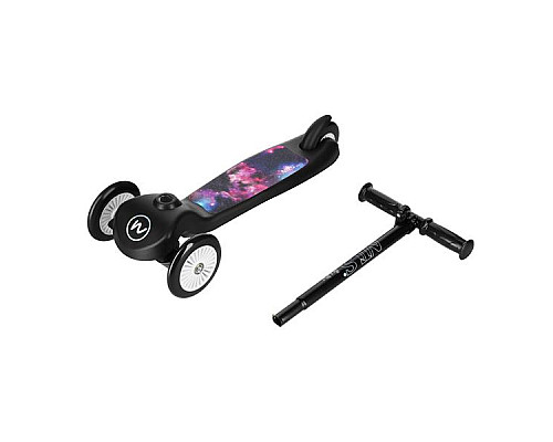 Самокат дитячий триколісний NILS FUN HLB1503 чорний