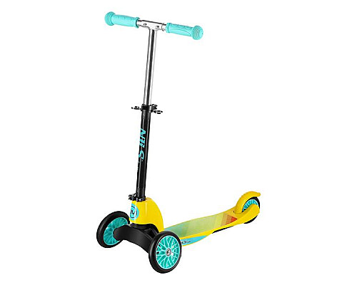 Самокат дитячий 2в1 NILS FUN HLB202 лаймовий