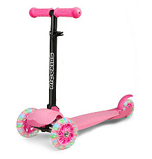 Самокат дитячий триколісний Ricokids Loco рожевий