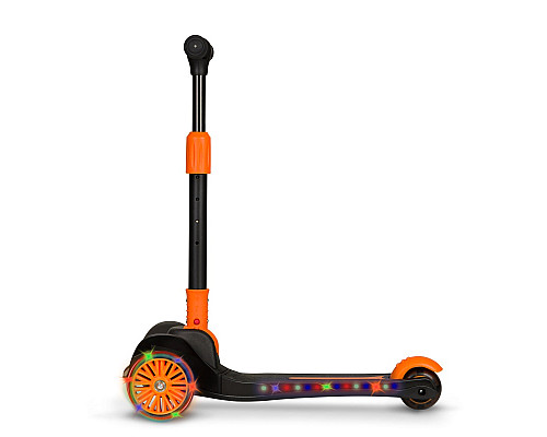 Дитячий самокат Lionelo TIMMY - помаранчево-чорний