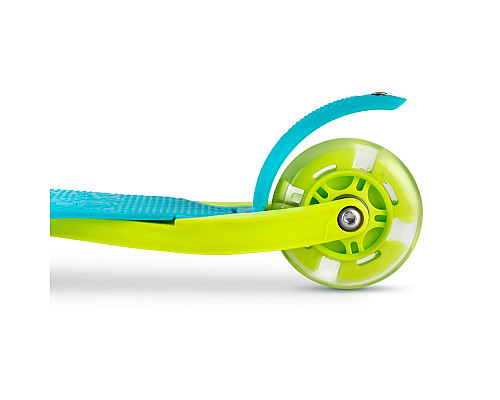 Дитячий самокат триколісний Ricokids Loco бірюзовий