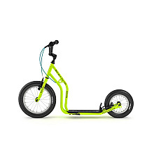 Самокат Yedoo Wzoom Y30 16/12' - лимонний