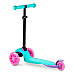 Самокат дитячий триколісний Ricokids Loco бірюзово-рожевий