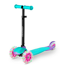 Самокат дитячий триколісний Ricokids Loco бірюзово-рожевий