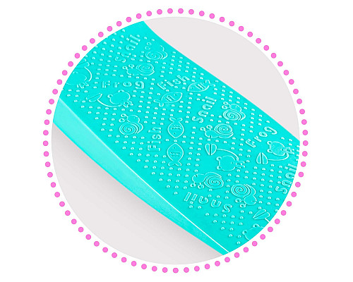 Самокат дитячий триколісний Ricokids Loco бірюзово-рожевий