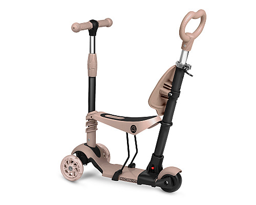 Самокат дитячий триколісний Ricokids Todi бежевий