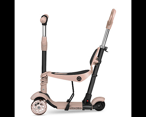 Самокат дитячий триколісний Ricokids Todi бежевий